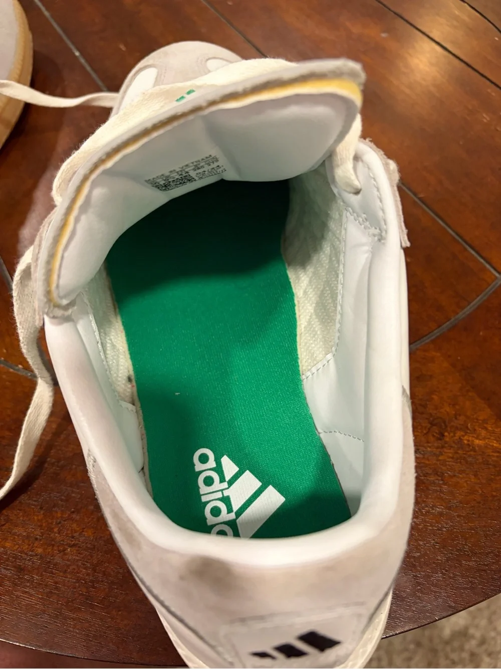 Adidas Samba OG Samba Millenium White Green Gum Leather Sneakers Men’s Size 10
